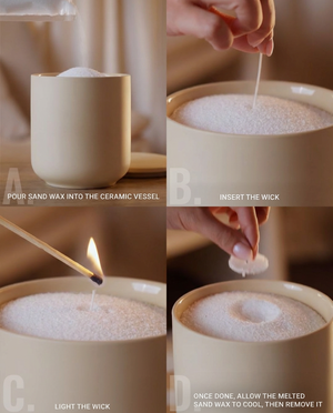 Pearl Sand Wax: Our Best-Selling Candle Doubles as Instant Home Decor
