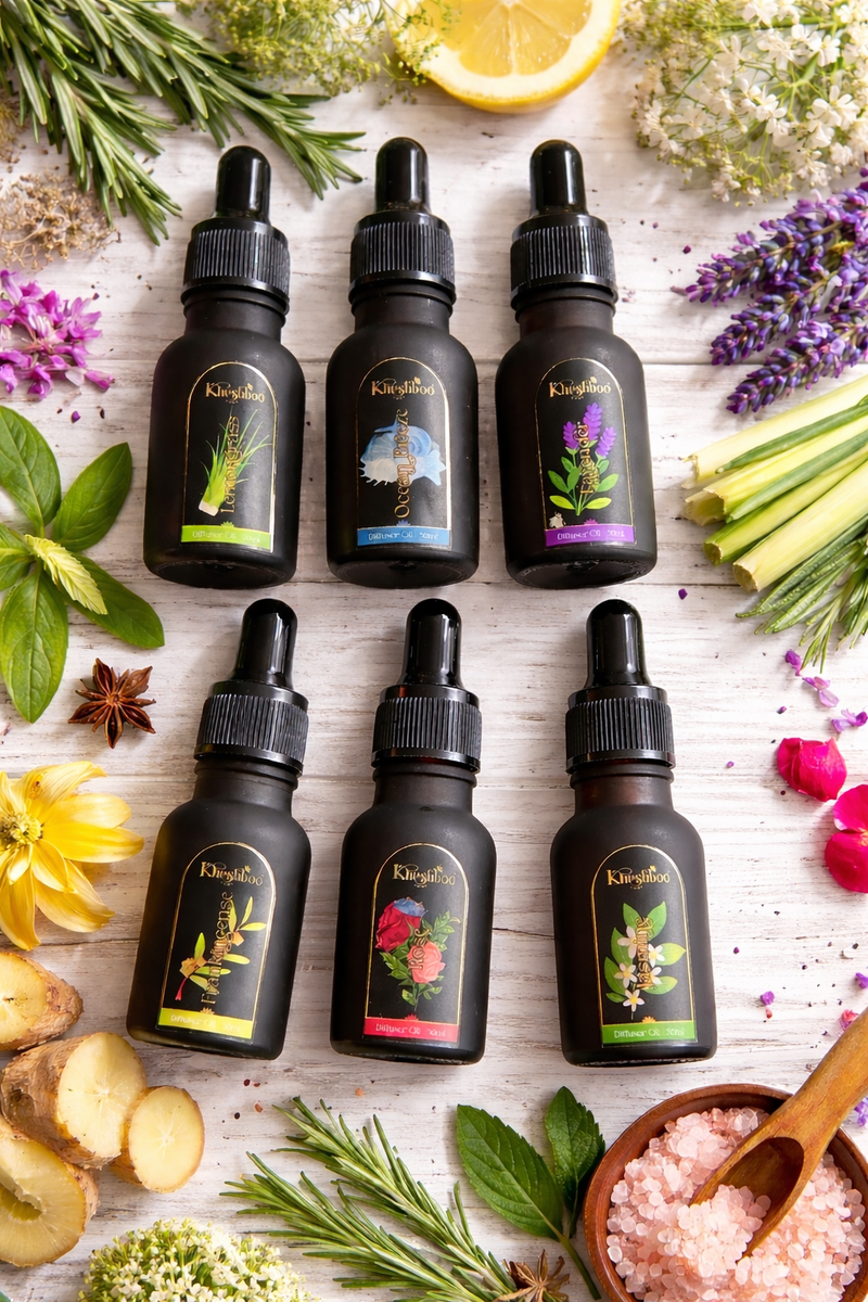 Diffuser Oils (with dropper) for Diffusers, Oil Burners, Electric Diff ...