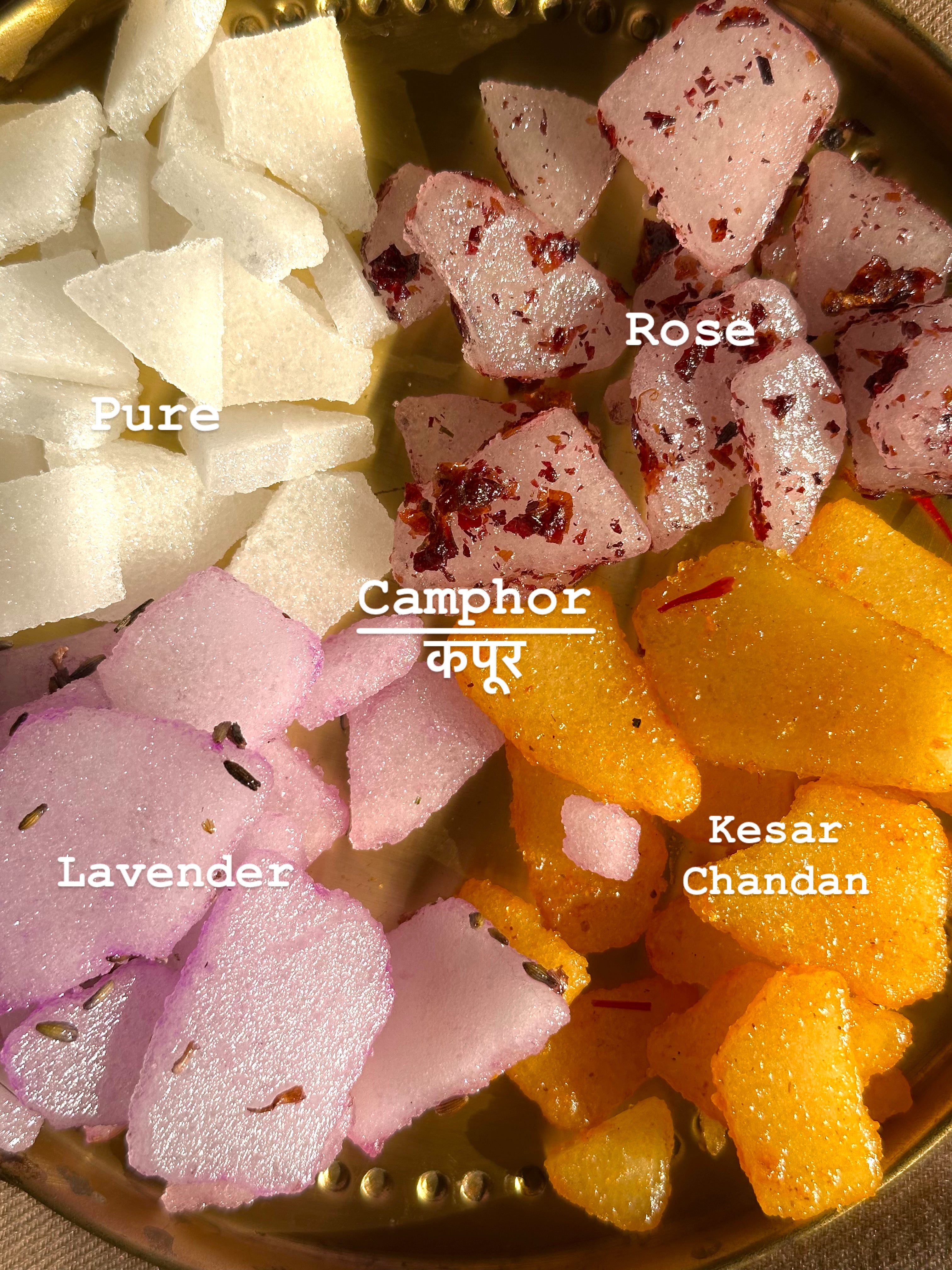100% Pure Kesar Chandan Camphor 100g