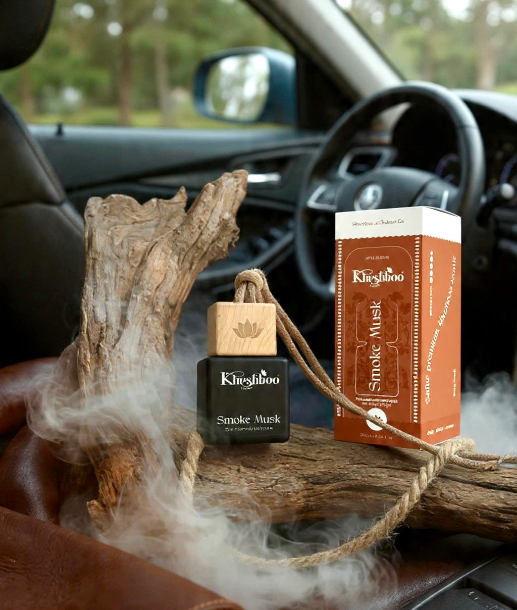Luxury Car Perfume 10ml | 100% Pure Essential Oil Based Long Lasting Car Air Freshener | Premium Hanging Car Freshener for Interior, Dashboard & Car Accessories