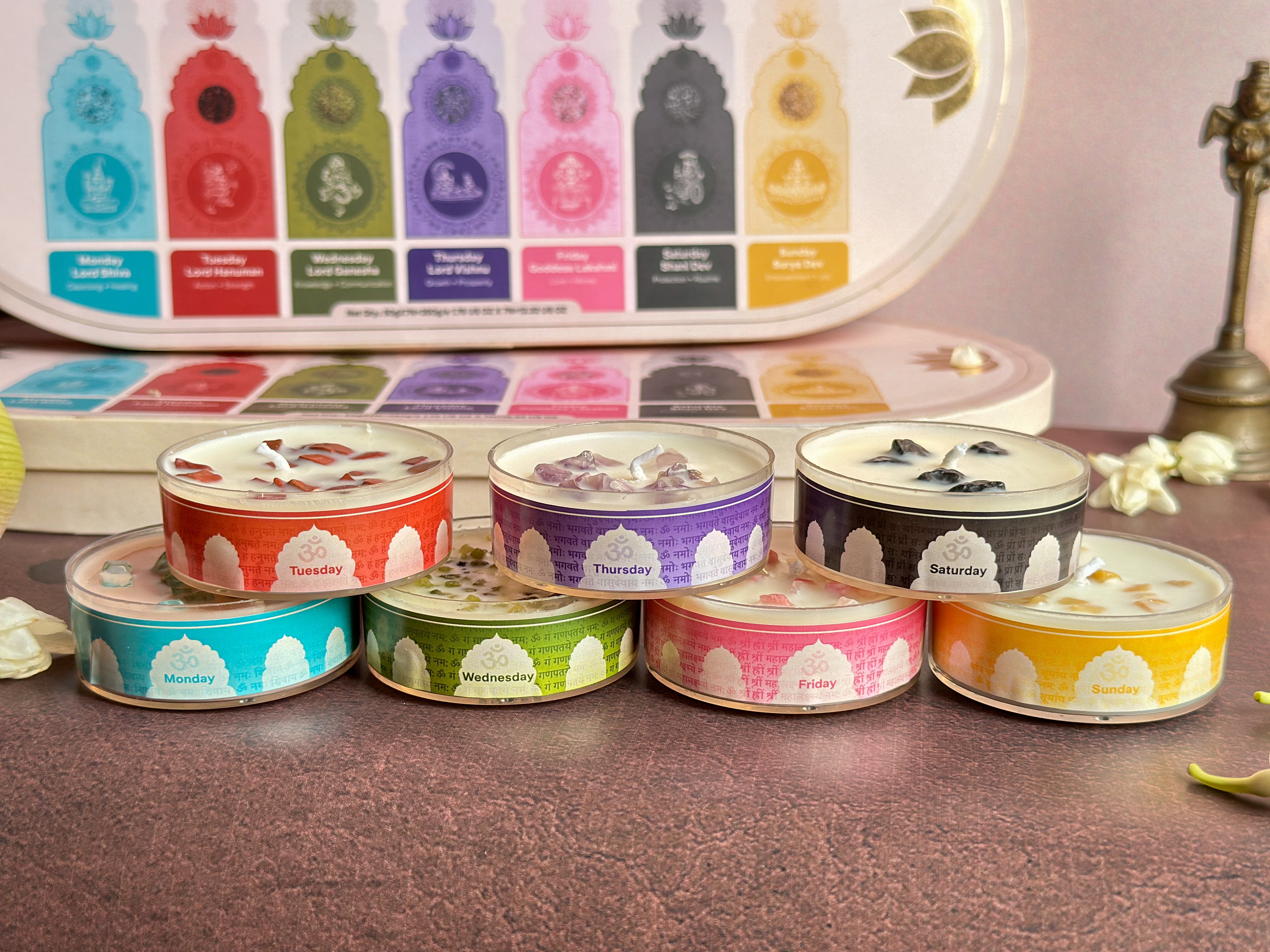 The 7 Stone Ritual Set | Luxury Gift Set with Real Gemstones