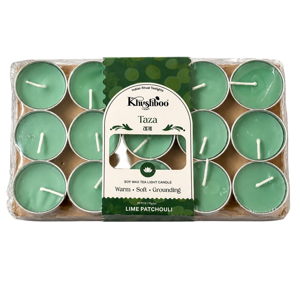Scented Tealight Set of 30 | Luxury mini candles for home decor