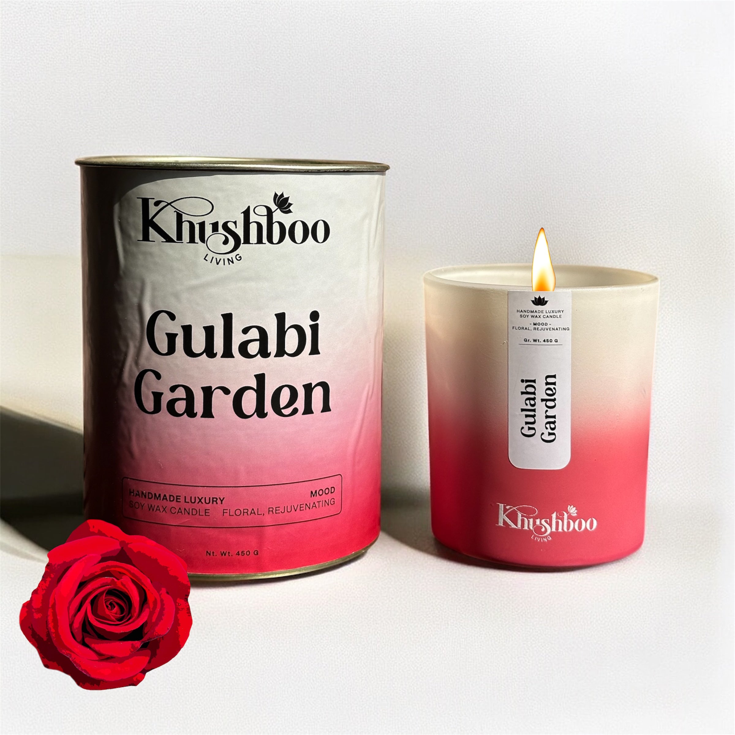Gulabi Garden Scented Candle