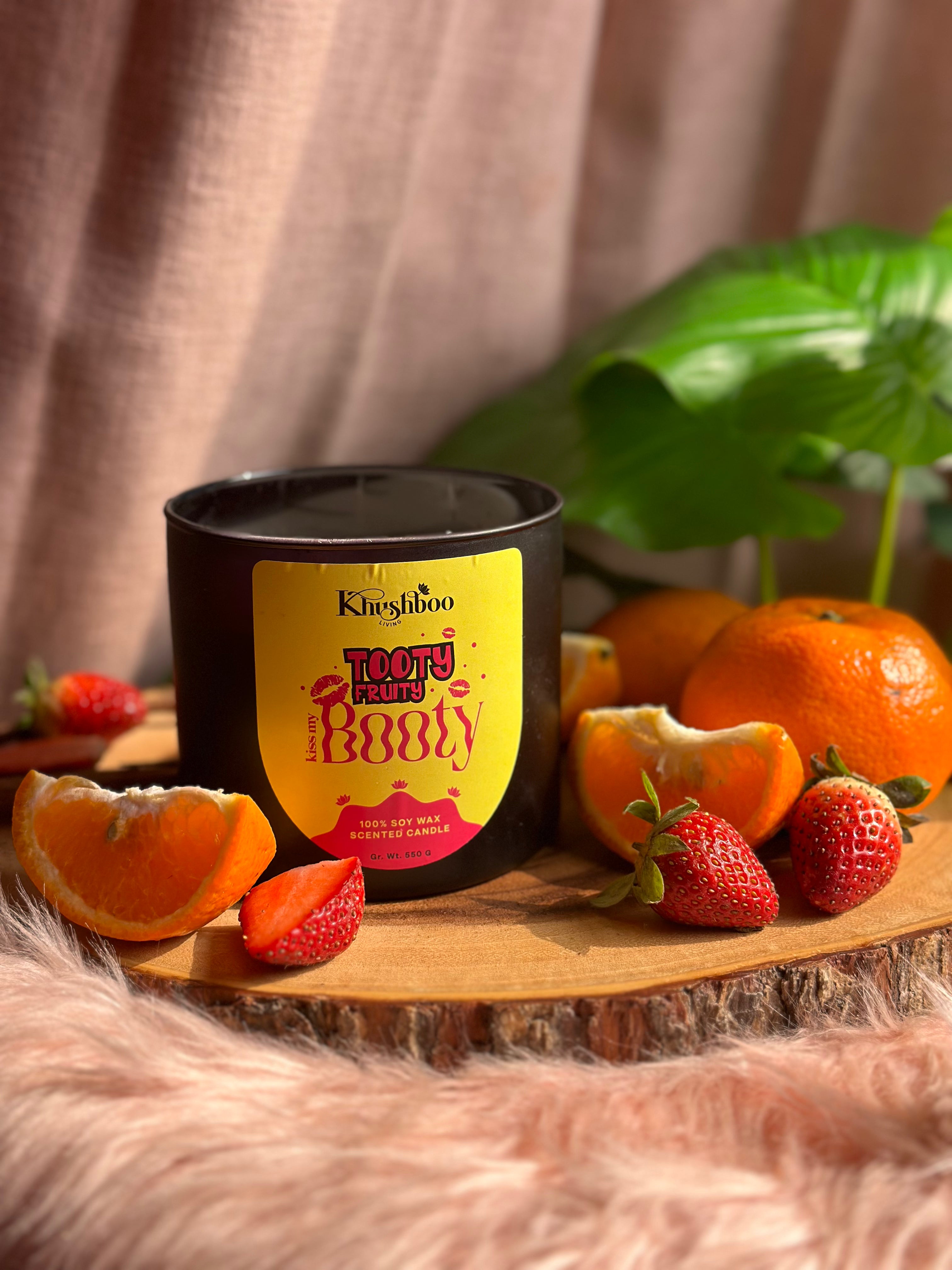 Tooty Fruity Kiss My Booty 3-Wick Candle