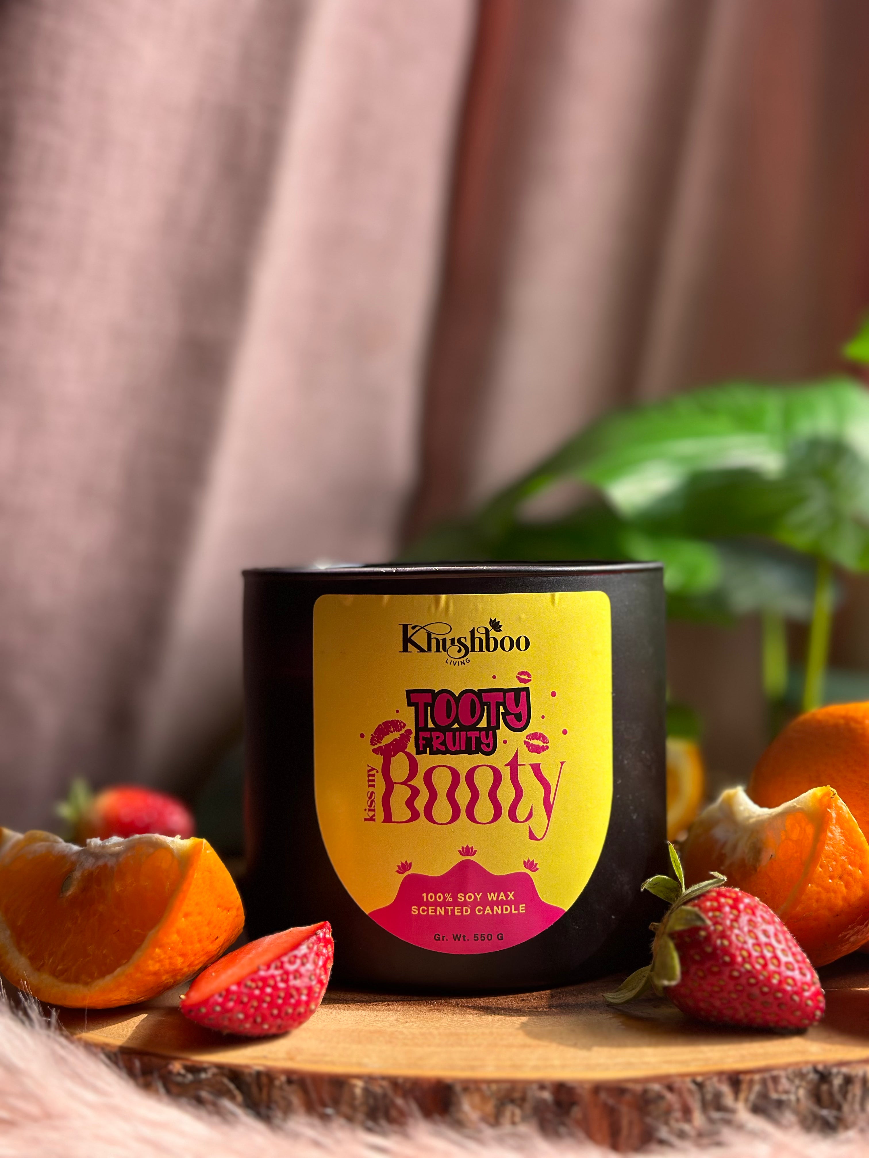 Tooty Fruity Kiss My Booty 3-Wick Candle