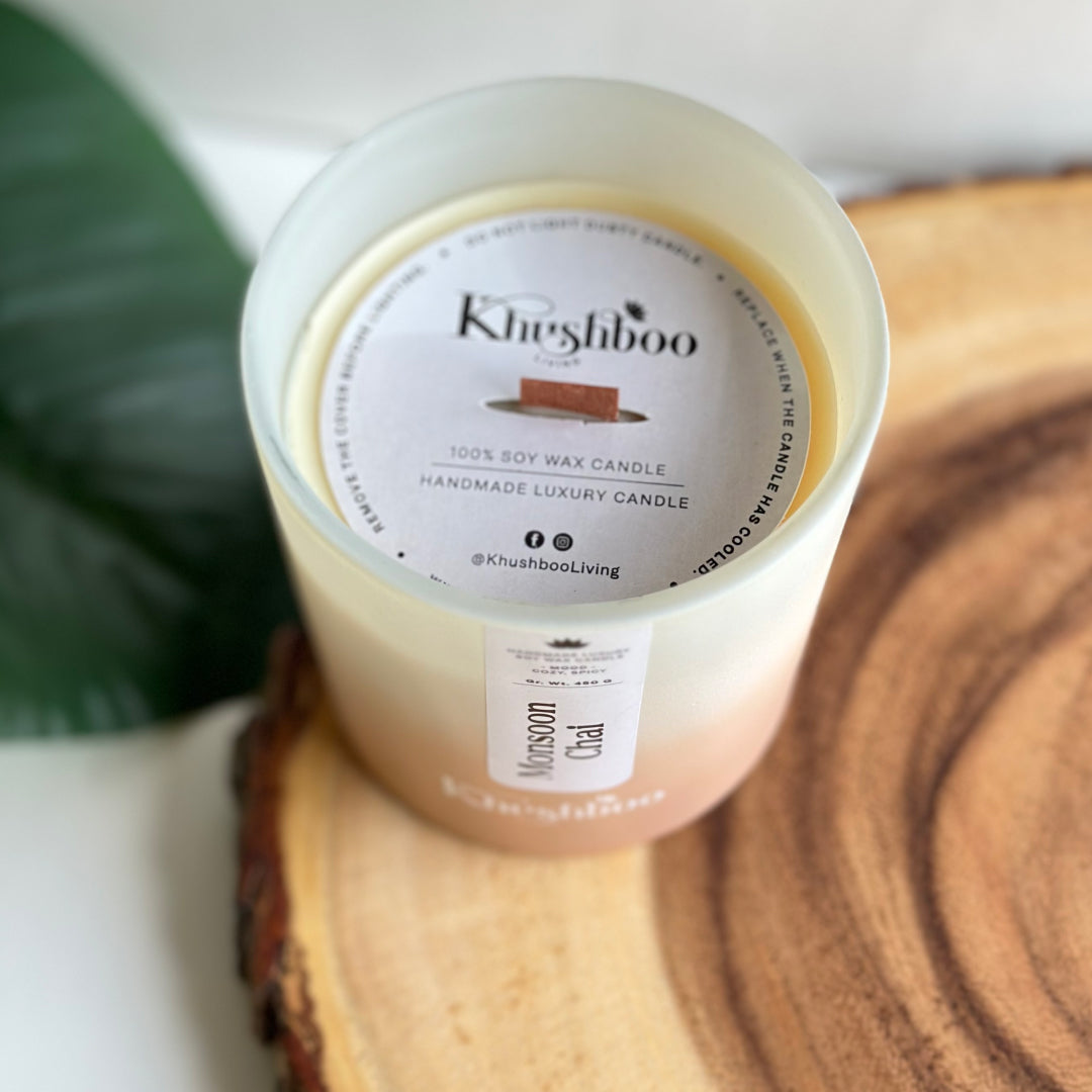 Monsoon Chai Scented Candle