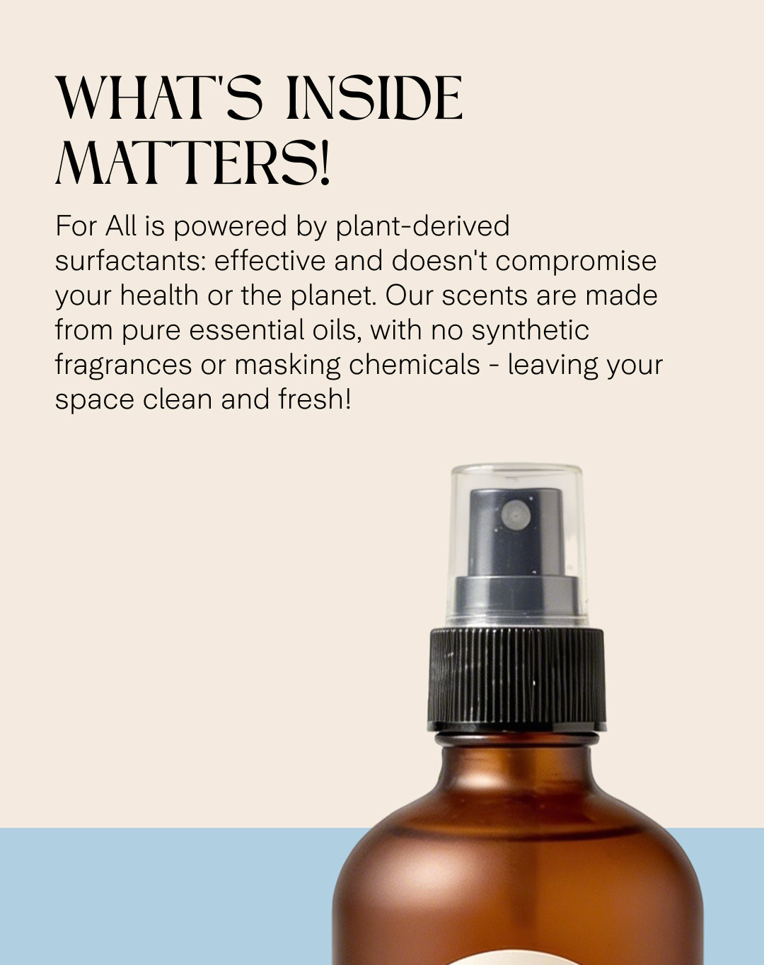 Khushboo Living Ocean Air Luxury Room Freshener – Premium Glass Bottle Air Freshener with Fresh Coastal Fragrance | Long Lasting Home & Room Spray (100ml)