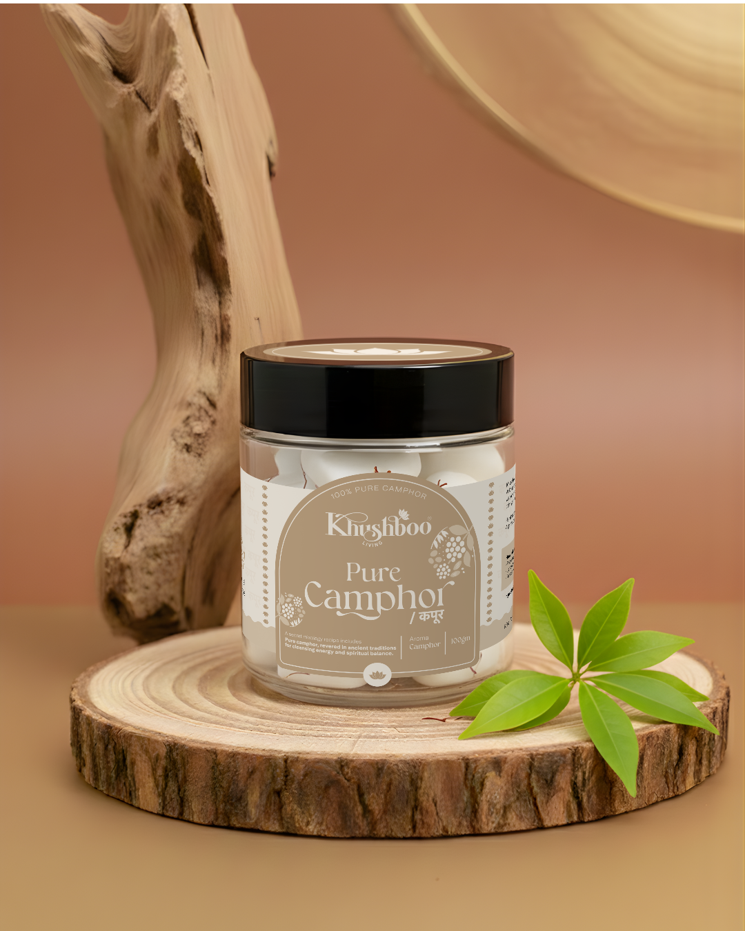 100% Pure Camphor (100g) – Natural, Chemical-Free, Multi-Purpose