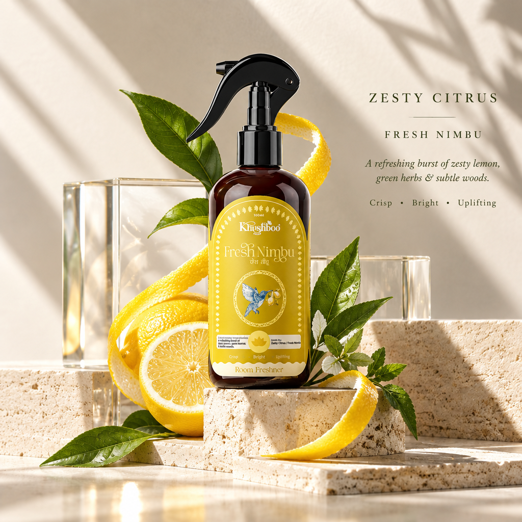 Fresh Nimbu Luxury Room Freshener by Khushboo Living
