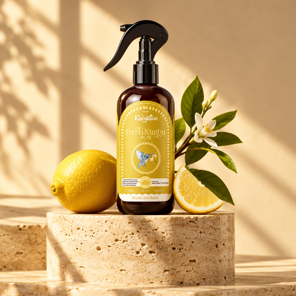 Fresh Nimbu Luxury Room Freshener by Khushboo Living