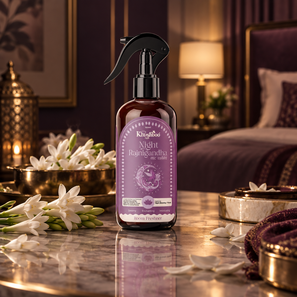 Night Rajnigandha Luxury Room Freshener by Khushboo Living