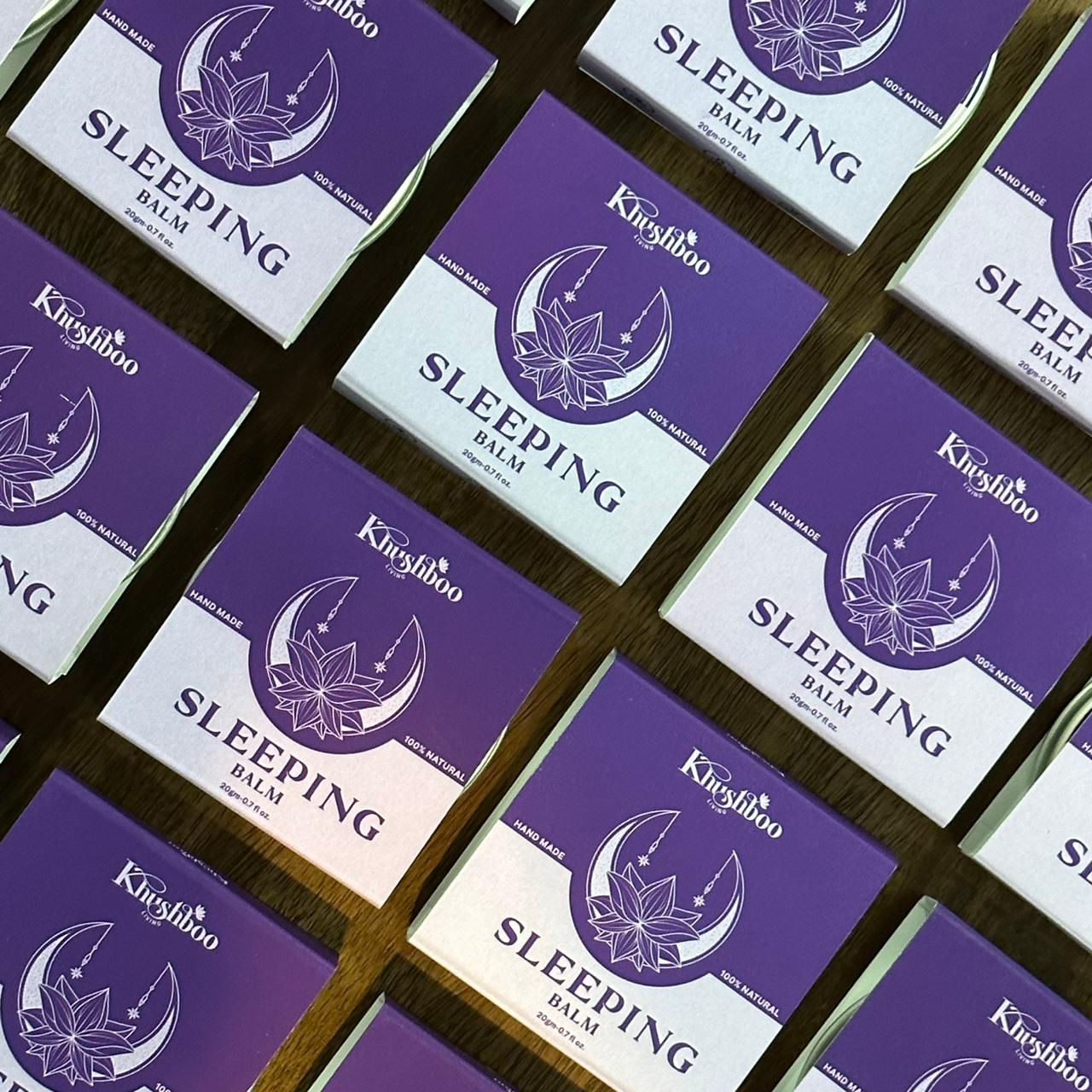 Sleeping Balm - 100% Natural sleep balm  | Made with Pure Essential Oils-Goodnight